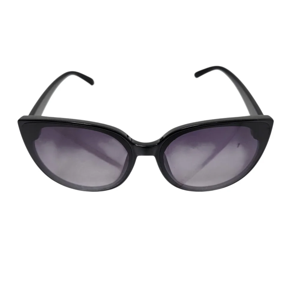 Unbranded Black Adult Unisex Oval Sunglasses Excellent Condition